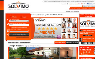 immobilier-amiens.solvimo.com website preview