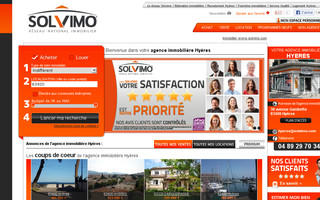 immobilier-hyeres.solvimo.com website preview