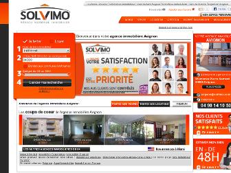 immobilier-avignon.solvimo.com website preview