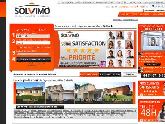 immobilier-belleville.solvimo.com website preview