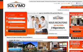 immobilier-bourg-saint-maurice.solvimo.com website preview