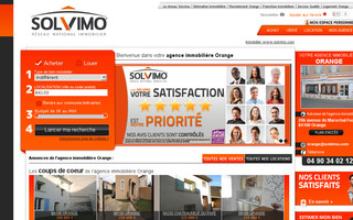 immobilier-orange.solvimo.com website preview