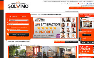 immobilier-gagny.solvimo.com website preview