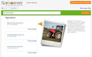 agriculture.vivastreet.com website preview