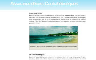 assurance-deces-emprunteur.fr website preview