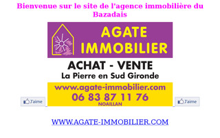 agate-immobilier.fr website preview
