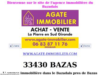 immobilier-bazas.fr website preview