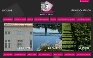 scimmobilier.fr website preview