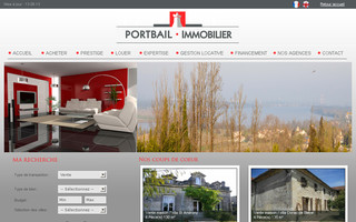 portbail-immo.fr website preview