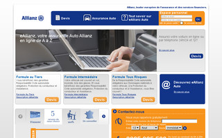 eallianz.fr website preview
