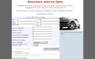 assuranceautoenligne.co website preview