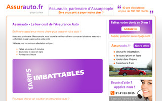 assurauto.fr website preview