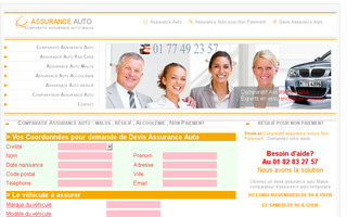 comparatif-assurance-auto.net website preview