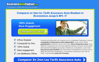 assuranceautoetudiant.com website preview