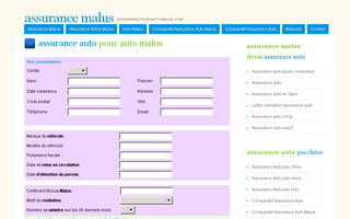 assurance-pour-auto-malus.com website preview