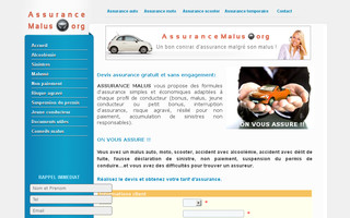 assurancemalus.org website preview