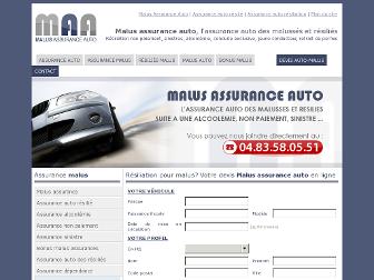 malusassuranceauto.fr website preview