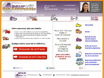sos-assurances.com website preview