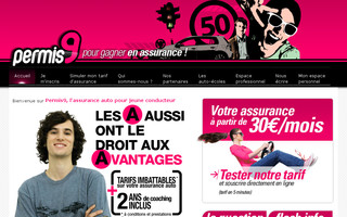 permis9.fr website preview