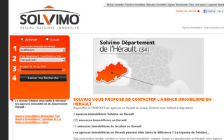immobilier-herault-solvimo.com website preview