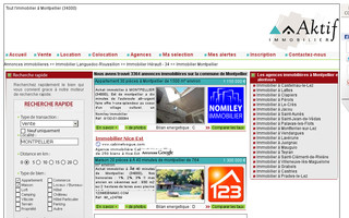 immobilier-montpellier.aktifimmo.com website preview