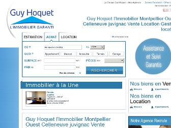 guyhoquet-immobilier-montpellier-ouest.com website preview