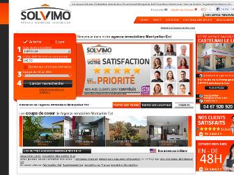 immobilier-montpellier-est.solvimo.com website preview