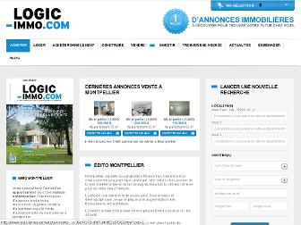 montpellier.logic-immo.com website preview