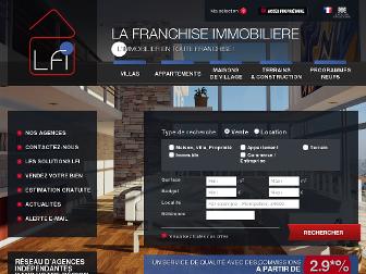lafranchise-immo.com website preview
