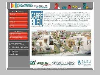 immobilier.ca-languedoc.info website preview