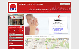 era-immobilier-languedoc-roussillon.fr website preview