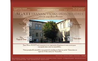 agati-transactions.com website preview