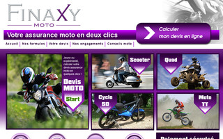 finaxy-assurance-moto.com website preview
