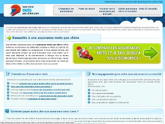 assurance-moto-pas-chere.com website preview