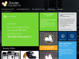 scooter-assurance.fr website preview