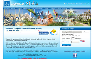 vacances-alpha.com website preview