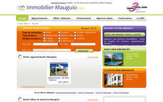 immobilier-mauguio.com website preview