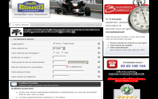 assurance-quads.fr website preview