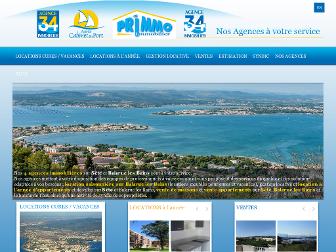 agence34immobilier.fr website preview