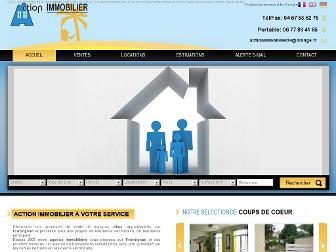 action-immobilier-34.fr website preview