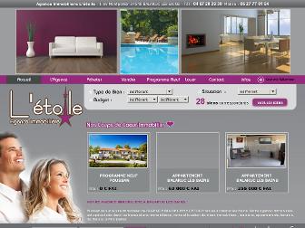 immobilier-balaruc.fr website preview