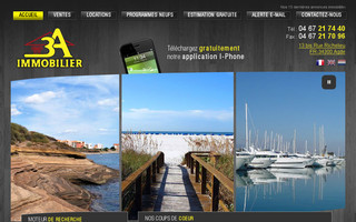 immobilier3a.com website preview