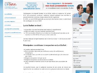 immobilier-loi-duflot.fr website preview