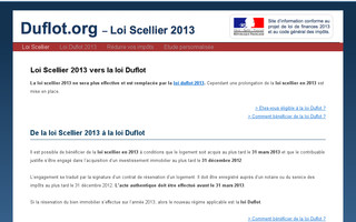 scellier.duflot.org website preview