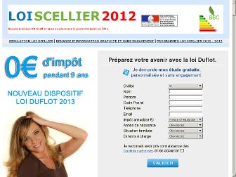 loiscellier-2012.com website preview