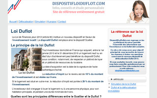 dispositifloiduflot.com website preview