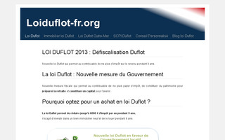 loiduflot-fr.org website preview