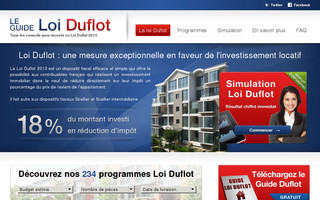 le-guide-loi-duflot.fr website preview
