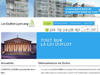 loi-duflot-lyon.org website preview