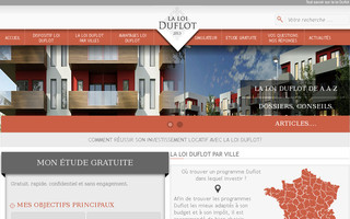 duflot-defiscalisation-2013.fr website preview